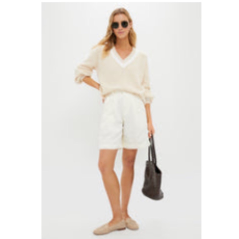Tuckernuck Ashe Sweater cream color size M